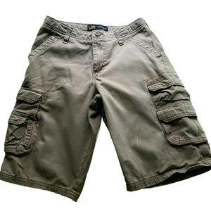 Men's Kaki Cargo Shorts